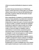 Cuestionario ¿Cómo se encuentra distribuidas las riquezas en nuestro país