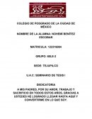 Definición de una tesis