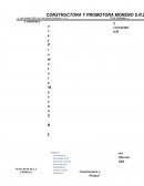 Empresa constructora, encargada de la ejecución de obras en el rubro de saneamiento canales, viales, canales de Constructora y Promotora Moreno SRL