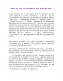 Ensayo -nutricion