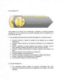 Foro temático N° 1. Página 1