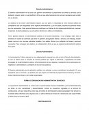 El Derecho Administrativo es la acción del gobierno encaminada