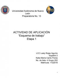 Actividad de Aplicación Etapa 1 Segundo Semestre. Página 1