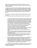 Balanza de pagos China y Brasil