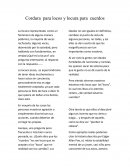 COMO ES LA CORDURA PARA LOCOS Y LOCURA PARA CUERDOS
