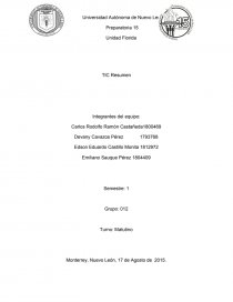 El sistema de computo es aquel que está compuesto por aparatos o componentes físicos llamados hardware que interactúan mediante instrucciones establecidas llamadas software.. Página 1