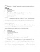 Economia internacional y el comercio internacional entre México y Canadá