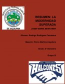 ARQUITECTURA Y MIMESIS: LA MODERNIDAD SUPERADA