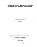 SEGUIMIENTO, ACTUALIZACION Y MANTENIMIENTO DE LA NORMA ISO 9001:2008 SEGÚN NTCGP 1000:2009 EMAC S.A