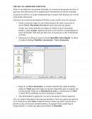 COMO ES CREAR Y GUARDAR DOCUMENTOS