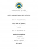 CUADRO DE PONDERACIÓN