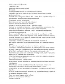 Se trata de diseñar una aplicación para una tienda especializada en vender productos estéticos. Página 1