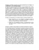 Averiguar y sustentar con base en la norma comercial que es el riesgo y La incertidumbre en el contrato de seguro.