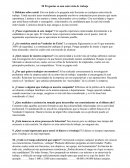 Cuales son las 50 Preguntas en una entrevista de trabajo