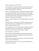 Ventajas y/o beneficios de BICI ECOSYSTEM