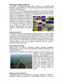 Península de Baja California . Se localiza al noroeste de nuestro país