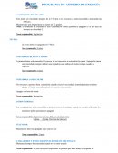 PROGRAMA DE AHORRO DE ENERGÍA