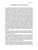 105 aniversario de la Revolucion Mexicana