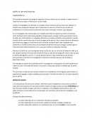 ¿De que manera se va a diseñar el experimento o medición de los datos o información?