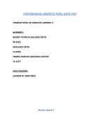 Sentencia de trabajo