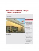 Aplica HGO programa "Cirugía segura salva vidas”