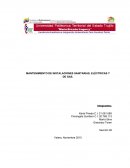 Informe mantenimiento de instalaciones