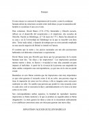 David hume y la importancia de la razón y como la conducta humana afecta las relaciones sociales
