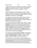 Biología - las leyes de la termodinámica