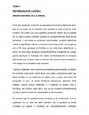 TEMA I NATURALEZA DE LA ÉTICA BREVE HISTORIA DE LA MORAL