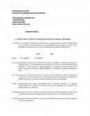 Control interno y Ética en el manejo financiero de la empresa.