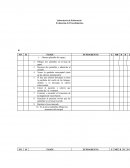 Laboratorio de Enfermería Evaluación de Procedimientos