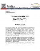 Tlatelolco INTRODUCCIÓN