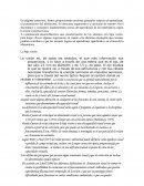 En páginas anteriores, hemos proporcionado nociones generales respecto al aprendizaje