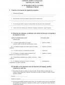 COMUNICACIÓN Y LENGUAJE 1 Expresión oral y escrita