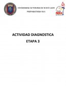 Actividad diagnostica ¿Cómo podemos elaborar una nueva base de datos?