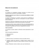 Mezcla de mercadotecnia Producto