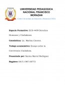 ENSAYO SOBRE “LA CONVIVENCIA CIUDADANA”