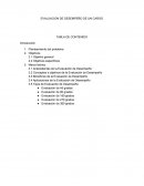 EVALUACION DE DESEMPEÑO DE UN CARGO