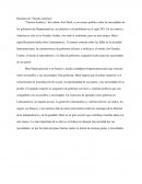 Como se da el Resumen de “Nuestra América”