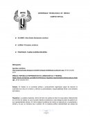 MÉXICO: REPÚBLICA REPRESENTATIVA, DEMOCRÁTICA Y FEDERAL