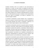 La evaluación al desempeño