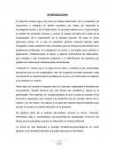 El presente ensayo sigue una línea de trabajo relacionada con la evaluación de situaciones y variables