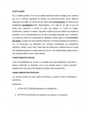 Necesidades y problemas sociales. CAPITALISMO
