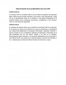 Determinación de la problemática del caso CHN
