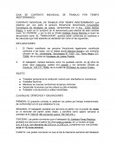 GUIA DE CONTRATO INDIVIDUAL DE TRABAJO POR TIEMPO INDETERMINADO
