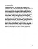 Trabajo de urgencias