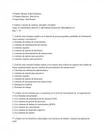 Evaluación de sistemas de información. Página 1