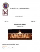 Apreciación de las artes. TRABAJO FINAL