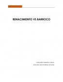 RENACIMIENTO VS BARROCO