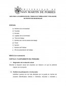 GUÍA PARA LA ELABORACION DEL TRABAJO DE FORMULACION Y EVALUACION DE PROYECTOS INDUSTRIALES